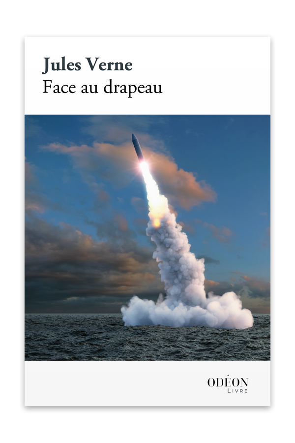 Front cover of Face au drapeau by Jules Verne