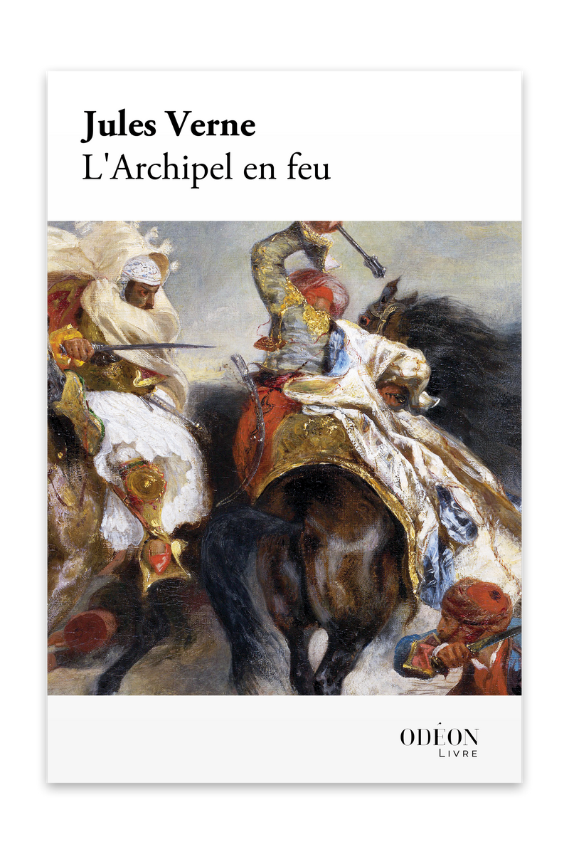 Front cover of L'Archipel en feu by Jules Verne