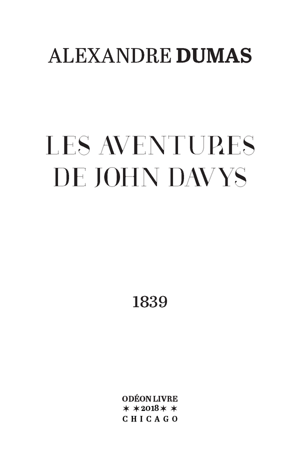 Les Aventures de John Davys