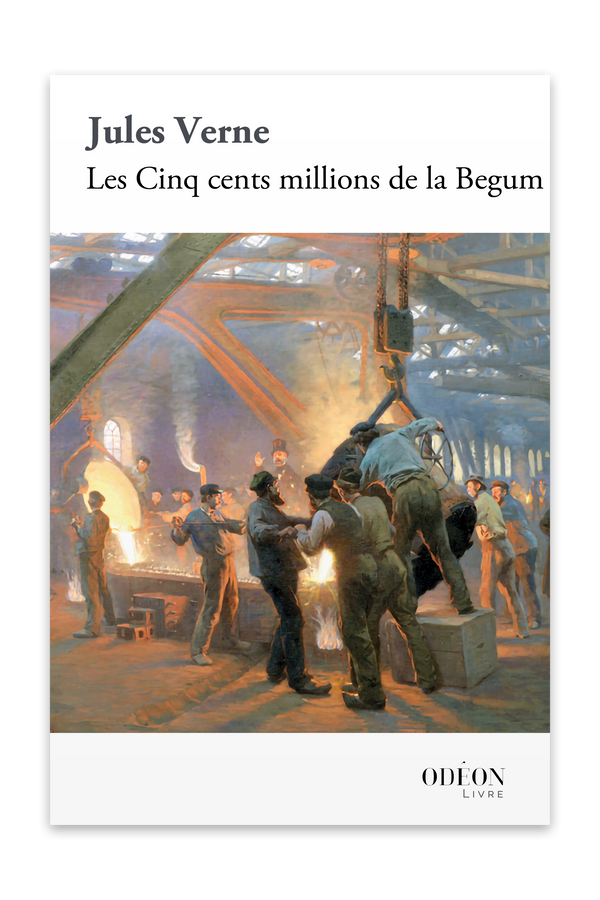 Front cover of Les Cinq cents millions de la Begum by Jules Verne