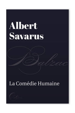 The front cover of Albert Savarus by Honoré de Balzac