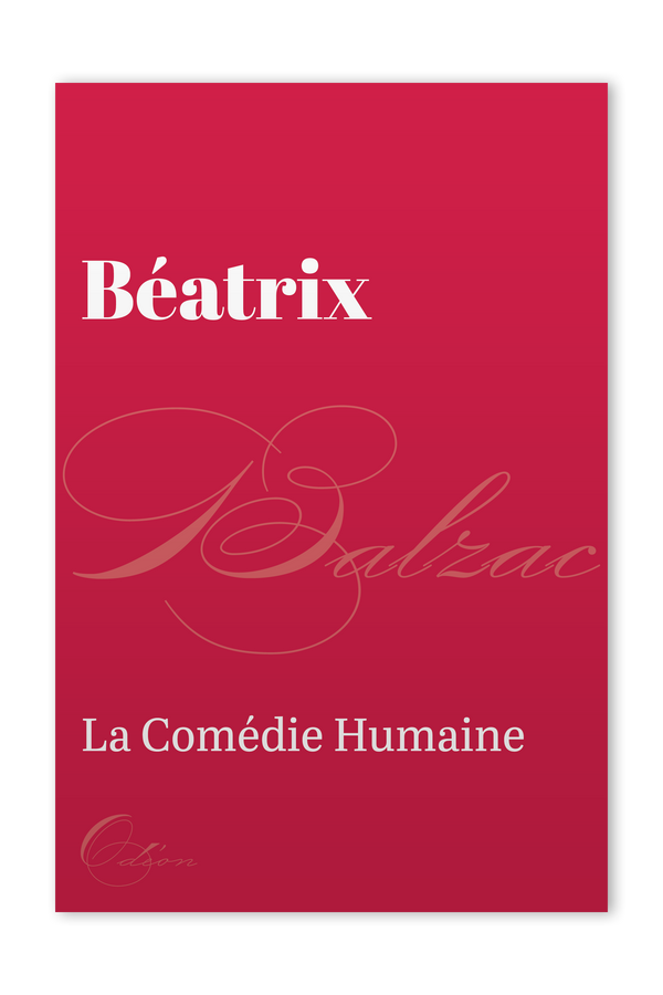 The front cover of Béatrix by Honoré de Balzac