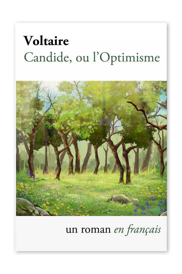 Front cover of Candide, ou l'Optimisme by Voltiare