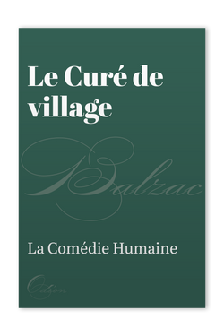 The front cover of Le Curé de village by Honoré de Balzac