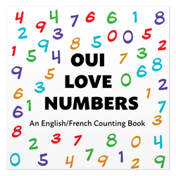 Front cover of Oui Love Numbers by Ethan Safron
