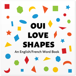 Front cover of Oui Love Shapes by Ethan Safron