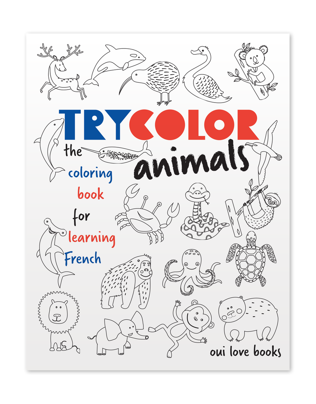 Oui Color Coloring Books